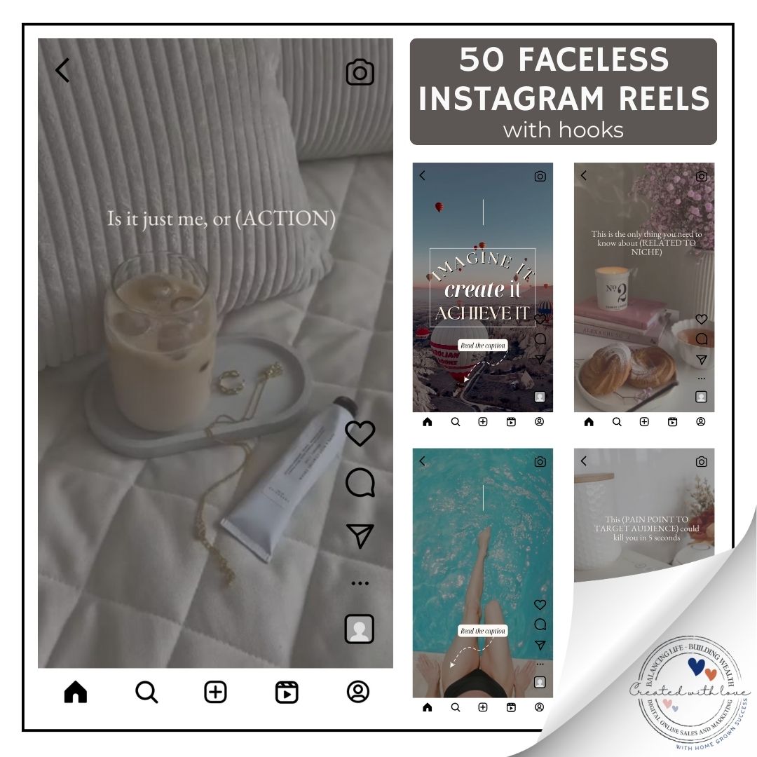 50 Faceless Instagram Reels (with hooks)