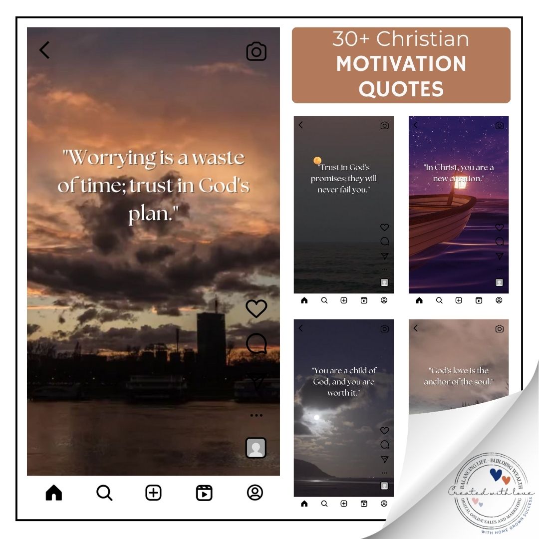 30+ Quotes - Christian Motivation