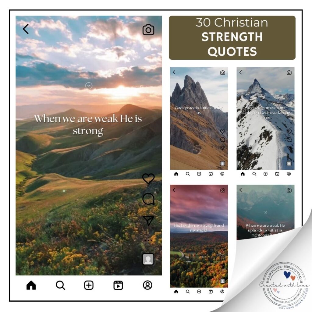 30 Quotes - Christian Strength