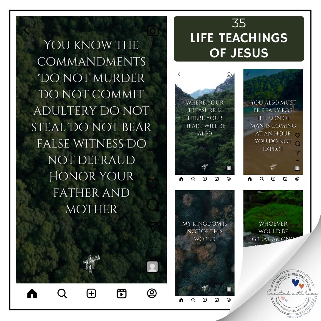 35 Teachings of Jesus