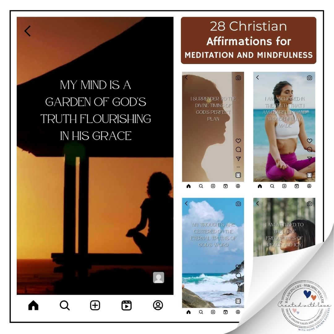 28 Christian Affirmations: Meditation & Mindfulness